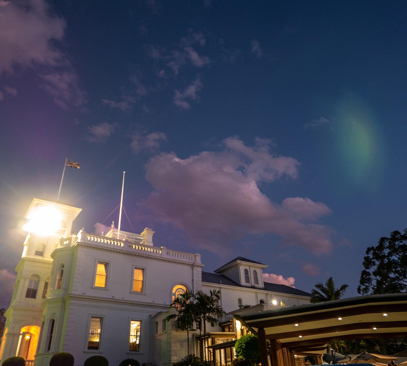 Dusk sky Government House Fernberg Rd Paddington L1210457
